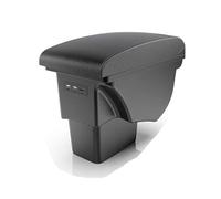 center console tray Armrest Retrofit Parts Car Center Console Storage Box Car Accessories For Soul 2009 2010 2011 2012 2013(A3 White line Corium)