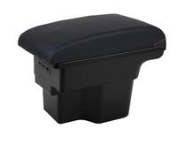 center console tray With USB Car Armrest Box For Soul 2018-2022 Car Interior Parts Center Console Armrest Box Storage(Genuine Leather B)