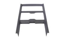 Center Console Trim Car Center Control Panel Water Cup Decorative Frame For Land Rover For Defender 90 110 130 2025(Matte Real Carbon)