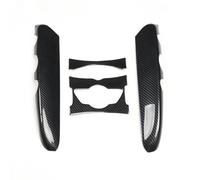 Center Console Trim Decoration For BMW For Mini For Cooper For Clubman R56 R55 2007-2013 Center Control Knob Panel Trim Cover Sticker Center Console Panel Decoration Cover(Carbon Fiber Color)