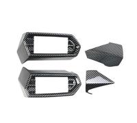 Center Console Trim Fit For A3 8Y 2021-2024 LHD Interior Modification Dashboard Gearshift Puller Door Bowl Panel Accessories Car Central Dashboard(Gear Panel 2)