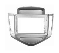 Center Console Trim Fit For Cruze 2009-2014 9inch 2 Din Car CD DVD Player Radio Android Stereo Harness Screens Dashboard Cables Frame Car Central Dashboard(Frame1)