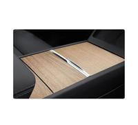 Center Console Trim Fit for Tesla Model 3 Highland 2024 Car Center Console Panel Sticker Film Central Control Cover Car Central Dashboard(Cross Grain)