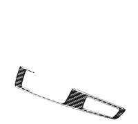 Center Console Trim For BMW For F07 F10 F25 F26 2009-2016 Car Gear Shift Panel Knob Cover Carbon Fiber Interior Stickers Auto Modified Trim(Tow Button)