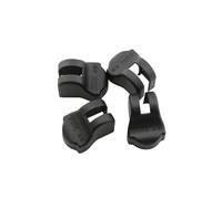 Center Console Trim For Hyundai For Tucson For Ix35 For Solaris For Sonata 8 9 4 Pcs/Set ABS Black Car Door Stopper Protection Cover Sticker Air Outlet Trim