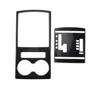 Center Console Trim For Mitsubishi For Pajero 2007-2019 Car Central Control Gear Shift Panel Cover Water Cup Holder Trim Frame