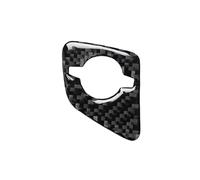 Center Console Trim For Q7 For SQ7 For 4M 2016 2017 2018 2019 2020 Car Black Carbon Fiber Center Console Audio Switch Decorative Trim Cover Centre Console(Right Hand Drive A)