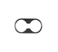 Center Console Trim For Ranger 2015 2016 2017 2018 2019 2020 2021 Center Control Water Cup Holder Frame Cover Trim Color Gear Shift Panel Cover(ABS Carbon Fiber)