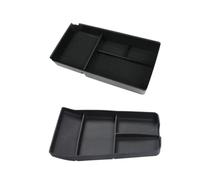 Center Console Trim For Xpeng For G9 2022-2024 Armrest Storage Box Center Console Storage Box Central Lower Layer Tray Silica Gel Organizer Air Outlet Trim(2pcs set)