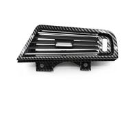 Center Console Vents For BMW 5 Series F10 F11 520 525 528 530 535 Carbon Fiber LHD RHD Front Rear Chromed AC Vent Grille Cover Panel Air Conditioning Vent(LHD Right)