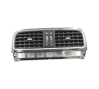 Center console vents For Polo 2011-2013 Black and silver painted car air conditioning vent 6RD819728 6RD 819 728 Car instrument panel(Painted Central)