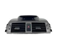Center Console Vents For Toyota For Corolla For Altis 2007-2013 Clock Power Cable Emergency Switch Cable Auto Air Conditioning AC Vent Outlet Panel(Gray style D)