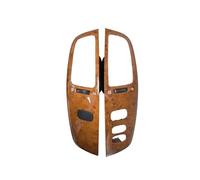 Center console vents For Toyota For Land For Cruiser 100 LC100 FJ100 Ujz100 2003-2007 RHD Dashboard ventilation panel air freshener window Car instrument panel(Wood2)
