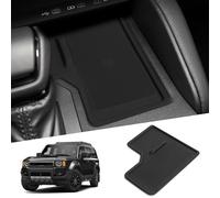 Center Console Wireless Charging Protective Mat for 2024 2025 Toyota Land Cruiser Prado 250 J250 LC250 Accessories Silicone Non-Slip Pad Interior (Only Fit for Wireless Charging, Left-Hand Drive)