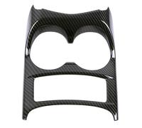 Center Control Dash Cover For Nissan For Qashqai J11 2014 2020 Car Center Console Gear Shift Box Panel Water Cup Holder Frame Cover Trim Sticker Anti Scratch(A Carbon Fiber Color)
