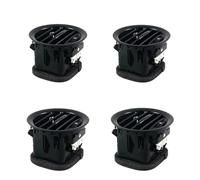 Center Dash A/C Outlet A/C Air Vent Cover Outlet Grille OEM 2201099 13417363 13365420 Compatible With Opel For Corsa D 2003 2004 2005 2006 2007 2008 2009(4Pcs Air outlet)