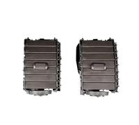 Center Dash A/C Outlet Air Conditioning Outlet Vents Dashboard A/C Outlet Compatible With Toyota For Hiace 2005-2012 2013 2014 2015 2016 2017 2018(Gray 2pcs)