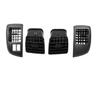 Center Dash A/C Outlet Front Center Air Conditioning Vent Grille Panel Compatible With Chevrolet For Colorado 2007 2008 2009 2010 2011 2012(4 pc)