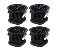 Center Dash Air Vent Panel 4x Interior Air Vent Nozzle Grille 2201099 13417363 Compatible With Opel For Corsa D 2007 2008 2009 2010 2011 2012 2013 2014 2015