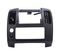 Center Dash Console Instrument Panel Bezel Replacement for Frontier 2005 to 2020, ABS Center Radio Console Lid with Precise OEM Fit and Easy Snap-In Installation (Black 68259-ZP16C)