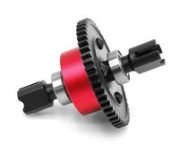 Center Diff Set #45 Steel 50T Differential Gear for Arrma Kraton 6S Outcast 6S Typhon 6S Infraction 6S Talion Mojave Fireteam Notorious Felony Upgrade Parts (Red)