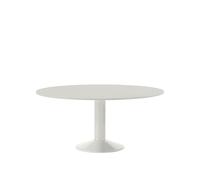 Center Dining Table Ø160 Gray Linoleum