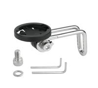 Center Fork bicycles Headlight Bracket - Handlebar Lamp Stand | Rotation Center Fork bicycles Headlight Brackets | Bike Flashlight Holders | Front Support Bikes Flashlight Holder For Road