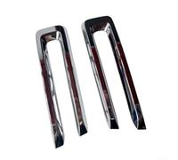 Center Grille Molding Trim Chrome 6NB37SZ0AB Front Grille Surround for Ram 2500 2019-2024 for Big for horn for laramie Limited for rebel for tradesman Pair