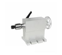 Center Height 100mm Lathe Center Morse Taper 2 Live Center Movable MT2 Tailstock with Replaceable Heads for CNC 4th Axis Engraver(with Head D)