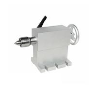 Center Height 100mm Lathe Center Morse Taper 2 Live Center Movable MT2 Tailstock with Replaceable Heads for CNC 4th Axis Engraver(with Head B)