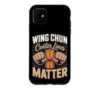 Center Lines Matter Wing Chun Martial Arts Case for iPhone 11