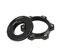 Center Lock Adapter, Converts 6 Bolt to Center Lock Easily, Disc Brake Hub Adapter with Spacer for Boost Hubs, Ideal for Cyclists, Mountain Bikers, Road Cyclists, and Bike Maintenance