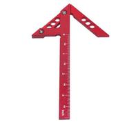 Center Measuring Tool - 45 Degree Right Angle Gauge, Square Protractor | Aluminum Carpentry Ruler, Mitre Triangle Ruler, High Precision Layout Tool