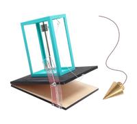 Center-of-Mass Demonstrator with Tilting Platform and Frame | Metal Components, Wood Platform Sections, Position Comparisons, Teacher-Led Physics Classroom Instruction