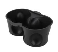 Center Ole Cup Holder Center Ole Cup Holder 1WV70DX9AA Rubber Dual Cup Holder Rt for Town Country 2011 to 2016 Black