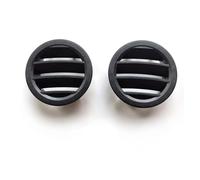 Center Rear Air Vent For Benz W204 C180 C200 C220 C230 C260 Dash Front Center Air Conditioning Vent Cover Middle AC Vent Grille Outlet Panel Rear Grille Console Vent(Black 2PCS)