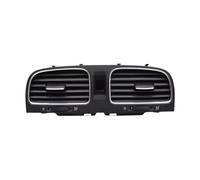 Center Rear Air Vent For VW For Golf MK6 2009 2010 2011 2012 2013 Console Vents Dash Louver Air Conditioner Vent Outlet 5K0819728 5K0819703 5K0819704 Console Vent(Middle)