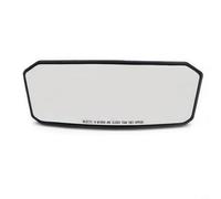 Center Rear View Mirror X3 for Max R 2017-2019 UTV, Wide Angle Black Polypropylene Side Mirror Off-Road Safety, Easy Install Direct Replacement Accessory 21x9.5cm