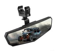 Center Rearview Mirror for ATV 1 52 Inches Adjustable Fitment for Polaris, Maverick, Mule, Teryx, and Other Models