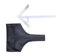 Center Ruler Stainless Steel High Accuracy Center Angle Finder for Hardware Processing Angle Marking Durable Thickened Engraved Scale Precision Tool 250mm x 160mm