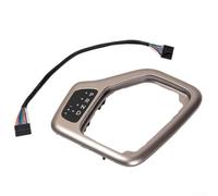 Center Shifter Bezel, Set with Harness, 5YD27LS5AA Replacement Part, Direct Fit Installation, High-Strength ABS Material, for Cherokee 2014-2018