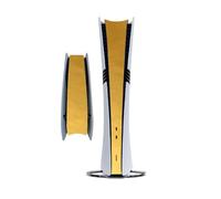 Center Skin Cover Sticker Protective Film For PS5 Pro Console, Host Middle Strip Sticker Skin Sticker Decal Cover Center Protector (Gold)