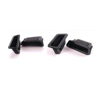 Center Storage Box For Volvo S60 V60 Xc60 2010-2017 Car Armrest Storage Box Front Door Back Door Finishing Storage Box(Black 4pcs)