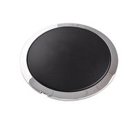 Center Wheel Hub Cap 51884863 Compatible With Fiat 500 Wheel Center Caps with Chrome Trim Replacement