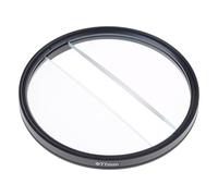 Centerfield Split Diopter Filter For Camera Lens Special Effect Filter 49/52/55/58/62/67/72/77/82mm Split Diopter Effect