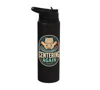 Centering Again Pottery Clay Art Stainless Steel Insulated Water Bottle