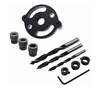 Centering Doweling Jig, Center Dowel Handheld Drill Guide for Straight Holes Hole Puncher Locator 6/8 / 10mm General Tools & Instruments Doweling Kits