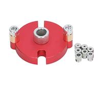 Centering Drill Guide, Self Center Dowel Jig Handheld Drill Guide Hole Puncher Locator Precise Positioning Dowel Drill Guide, Jig Accessories