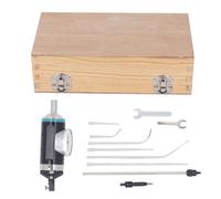 Centering Indicator Dial 0-3mm, Coaxial Centering Indicator for Milling Machine Alignment, Aluminum Alloy Center Test Dial with Rotatable Axes and Clear 0.01mm Scale
