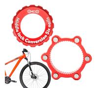 Centerlock Cover - Center Rotor Conversion Kit | Centerloc For Wheels, Precision Disc Brake Fitting Spacer, Universal 6 Bolt Hub With Bicycles, D Bike